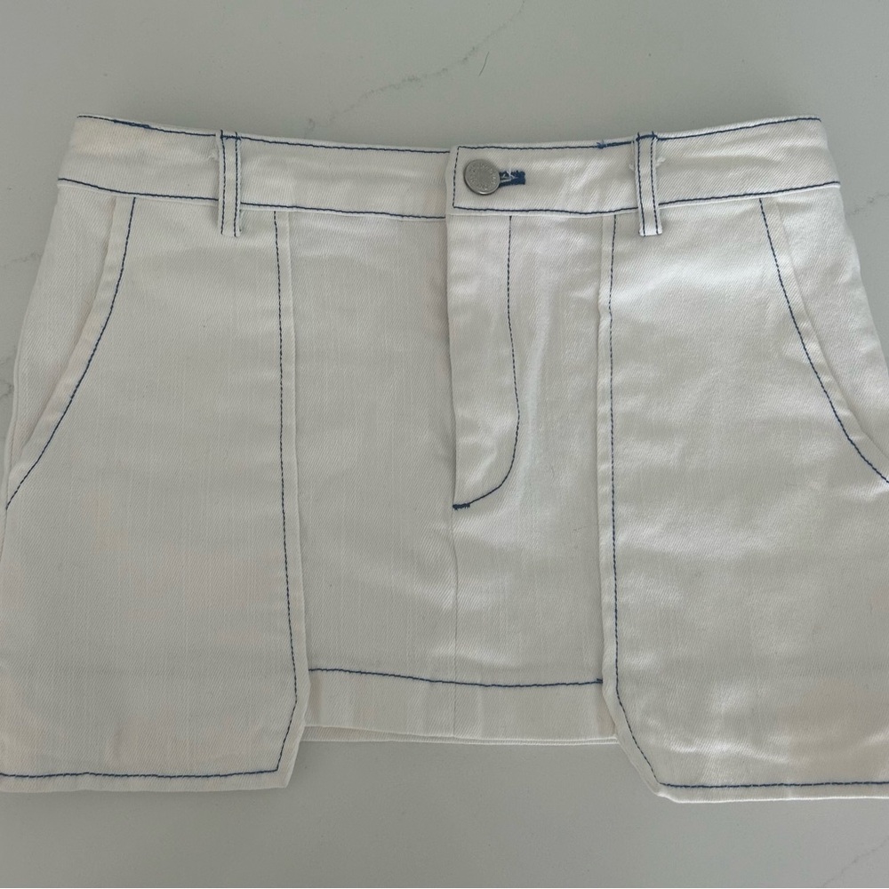 By.DYLN - White Mini Skirt